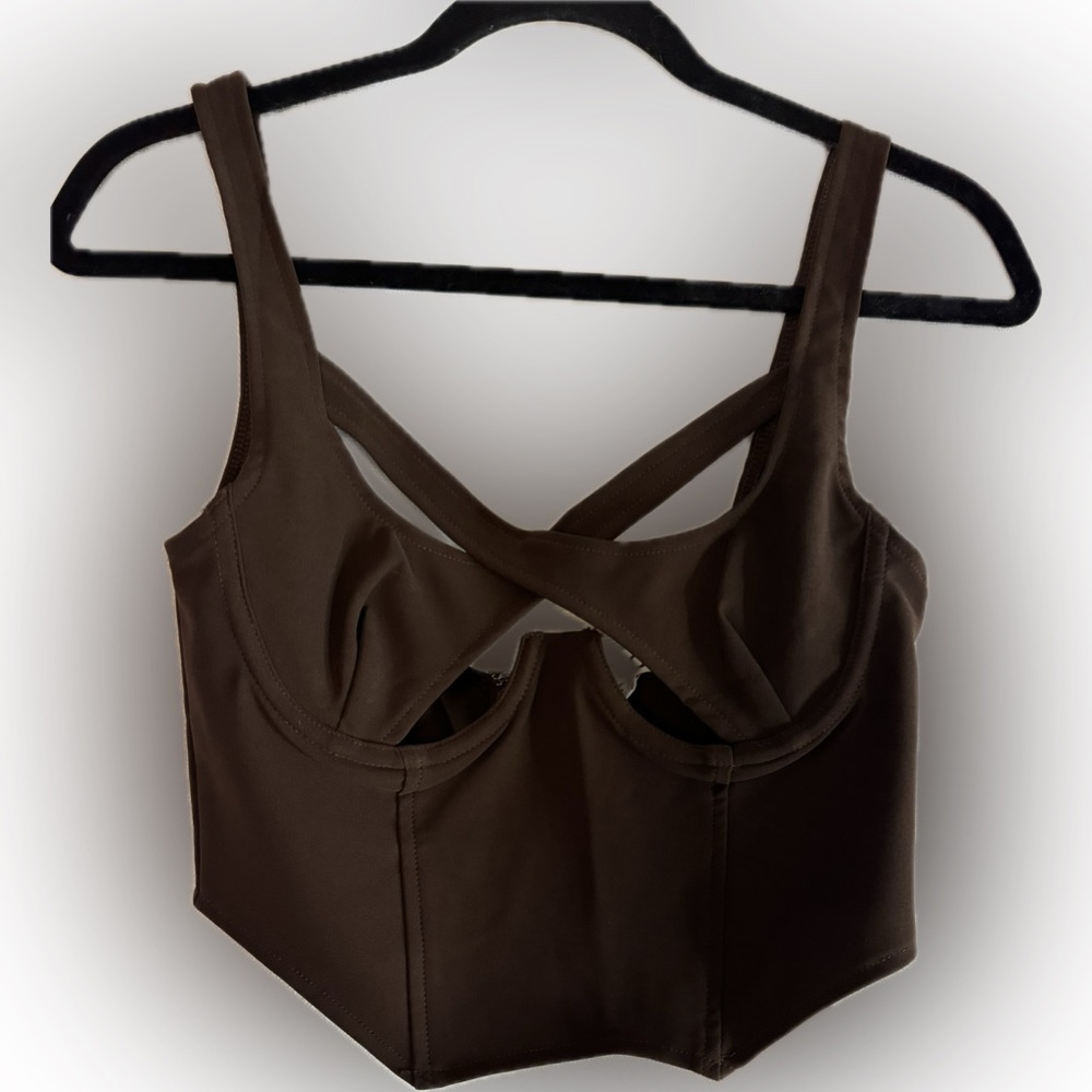 Pitaya TICTOC LA cut out corset top